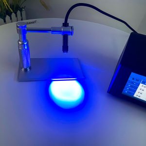 Spot UV Curing System with four LED spotlights