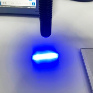 High power compact LED UV spot curing system