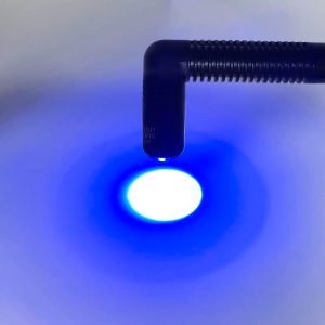 Spot UV Curing System with four LED spotlights