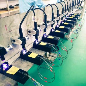 Eight irradiation heads UV LED spot curing system