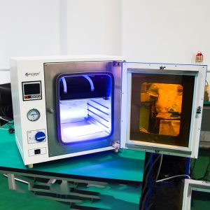 Three-sided illumination LED UV oven