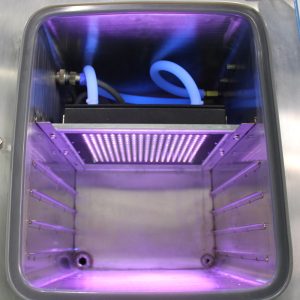 Nitrogen vacuum uv led curing oven with 200*200mm illumination light