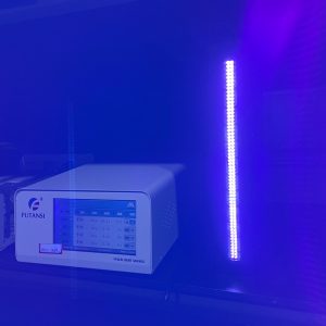 large UV LED curing equipment for transparent plastic adhesive sealing 1400x10mm